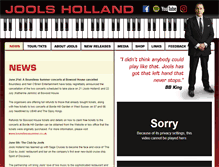 Tablet Screenshot of joolsholland.com